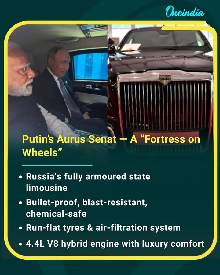 Putin’s Aurus Senat — A “Fortress on Wheels”