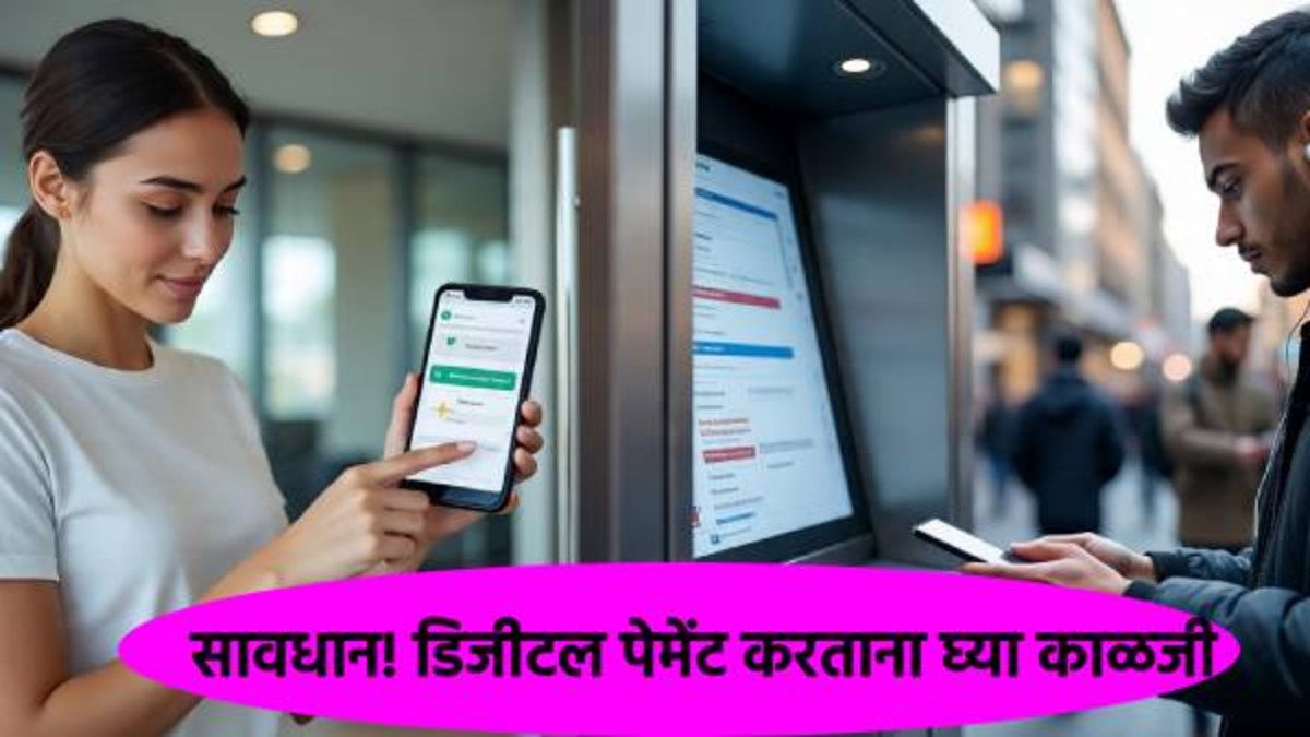 How to Secure Digital Payments : एका क्लिक अन् खातं होत रिकामं! डिजिटल पेमेंट सुरक्षित ठेवण्यासाठी NPCIने दिल्या खास टिप्स! (बातमीची लिंक कमेंट बॉक्समध्ये) How to Secure Digital Payments : एका क्लिक अन् खातं होत रिकामं! डिजिटल पेमेंट सुरक्षित ठेवण्यासाठी NPCIने दिल्या खास टिप्स! (बातमीची लिंक कमेंट बॉक्समध्ये)