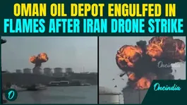 Iran STRIKES Oman’s Key Oil Storage in Middle East; CHILLING Moment Captured On Camera | Oil Crisis