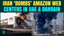 Iranian Drones ATTACK Amazon Data Centers hours after Trump’s ceasefire | UAE, Bahrain HIT