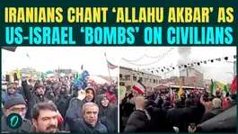 Quds Day in Iran: Thousands Iranians March in Tehran, BURN US-Israel Flags Amid Heavy BOMBING