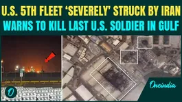 U.S. 5th Fleet in Bahrain ERUPTS Into Flames After Iran Missile Strike; Key Industrial Site Targeted