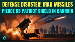 Iran Missiles &amp; Drones ATTACK U.S. Base in Bahrain; U.S. Interceptor FAILS | Crashes into Building