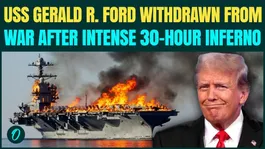 BIG BREAKING: USS Gerald R. Ford Forced Out of Iran War Zone After 30-Hour Blaze | Trump EXPOSED?