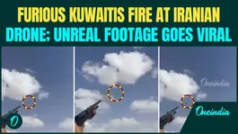 CHILLING VIDEO: Kuwaitis SHOOT At Iran’s Shahed Drone With Shotgun, Rifles; INSANE Footage| Iran War
