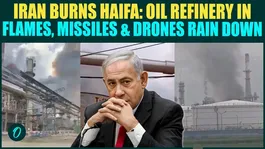 Iran BOMBS Israel’s Haifa Oil Refinery BREAKING: Iran’s New ‘Nasrallah’ Missiles, Drones BURN Haifa