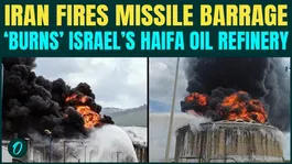 Iran BREAKING: Iran, Hezbollah ‘ATTACK’ Israel’s Haifa Oil Refinery | Bazan Oil Hub Damaged | CHILLING Video