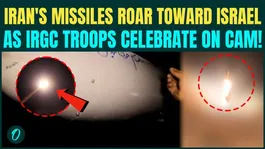 RAW FOOTAGE: Iran BOMBS Israel’s Dimona, Arad; IRGC Fighters CELEBRATE as Missile BLASTS OFF | Watch