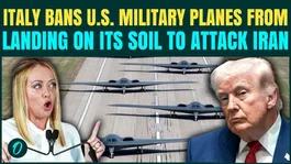 Meloni BACKSTABS Trump: Italy Closes Airspace To U.S. Jets After Spain, Denies Base Use For Iran ATTACKS