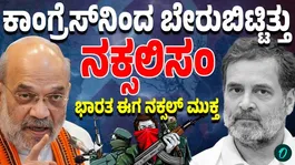 Naxalism originated during the Indian National Congress rule amit shah