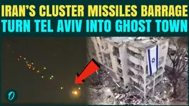 Iran POUNDS Tel Aviv With Cluster Missiles; Turns into Ghost Town in CHILLING Video | Israelis Flee