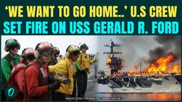 Crew SET FIRE on USS Gerald Ford, Clog Toilets To Avoid Iran War Duty; Bombshell Report Shakes U.S.