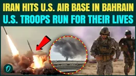 Iran HITS U.S. Air Base in Bahrain | U.S. Troops RUN for Cover? Mojtaba Khamenei’s Order in Action