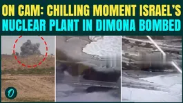 Iran BOMBS Israel’s Dimona Nuclear Plant UNSEEN VIDEO: CCTV Footage Shows CHILLING Moment on Attack