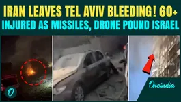 TEL AVIV UNDER ATTACK| 60 plus Injured in Iran’s Back-to-Back Missile, Drone Attacks | Iran BOMBS Israel