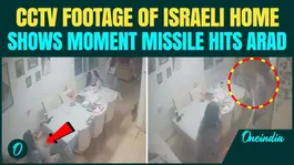 UNSEEN Footage Shows Iranian Missile POUNDS Israeli Kitchen Near Arad City | CCTV Footage Released
