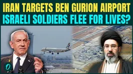 Iran STRIKES Tel Aviv Airport, IDF Jets Hit? Soldiers FLEE As Drones Hover Over Runway | Iran War