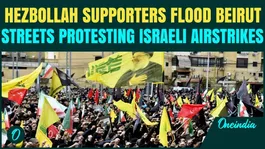 Hezbollah RALLY In Lebanon: Hundreds Gather In Beirut Waving Flags, PROTEST Israel-Lebanon Talks
