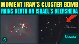 Moment Iranian Missile SLAMS Beersheba &amp; Negev Caught On Camera | Massive Blast, Chaos Across Israel
