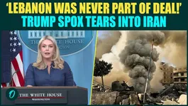 ‘LEBANON NOT A PART OF CEASEFIRE’: Trump’s Press Sect BLASTS Iran’s Hormuz Closure| US Iran War