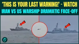 RAW FOOTAGE: Iran Navy CHASES, Sinks U.S Warships in CHILLING Face-Off - U.S Vs Iran Hormuz Clash