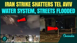 Iran Missile HITS Central Israel , Water Pipeline BLAST Triggers Massive FLOOD In Tel Aviv| Iran War