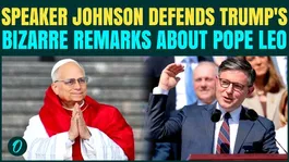 Speaker Johnson REACTS to Trump Vance Pope Comments: Warns Politics Comes With Pushback | VIDEO