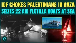 IDF CAPTURES Gaza Humanitarian Aid Flotilla, Arrests Hundreds of Palestinians Mid Sea | WATCH