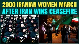 Iran BREAKING: 2,000 Armed Iranian Women March With Rifles After U.S. Ceasefire Deal | VIDEO