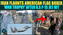 Iran FLAUNTS ‘War Trophy’ After U.S F-15E Jet SHOT DOWN; MOCKINGLY Wave American Flag Boxer Shorts
