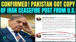 Pakistan Humiliated! White House Wrote Shehbaz Sharif's Iran Ceasefire X Post, Confirmed | ‘Draft’