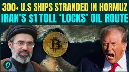 Iran Imposes $1/Barrel Crypto Toll In Hormuz, 300 plus Ships STUCK Hours After Trump’s Ceasefire Claim