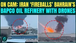 Iran BLOWS Bahrain BAPCO Refinery in DRONE Strike | HUGE Fire Covers Energy Sites in CHILLING Videos