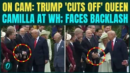 WATCH: Trump Cuts Off Queen Camilla During Hand Shake; ‘Awkward’ WH Moment Caught on Camera