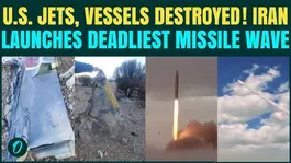 Iran OBLITERATES U.S Vessels, F-35 Jets, Israel’s Airbase in CHILLING ATTACK- Cluster BOMBS Fired