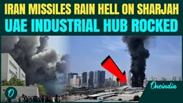 Back-To-Back Iranian Missiles POUND UAE, Sharjah Industrial Zone Shattered, Civilians FLEE In Panic