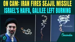 UNSEEN VIDEO: Iran’s SEJJIL Missiles DANCE in Haifa Sky Moments Before Shattering Israeli Defences
