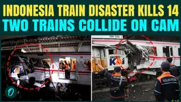 Indonasia Train Accident KILLS 14 Passengers, 84 Injured After Night Collision Near Jakarta | VIDEO
