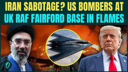 Iran OBLITERATES U.S B2 Bombers at UK RAF Base? Iran Sabotage BEHIND FIRE at Europe U.S Bomber Base