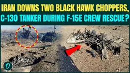 Iran SHOOTS Down 3 US Planes During F-15E Crew Rescue; FLAUNTS Debris After U.S Delta Forces Escape