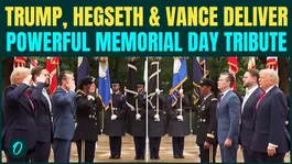 U.S Memorial Day BREAKING: Trump, Hegseth, Vance SALUTE War Heroes | Video