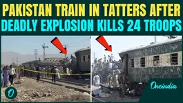 RAW Footage: Pakistan Train GUTTED After Suicide Bombing in Balochistan; 24 Killed in Deadly BLAST