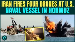 U.S. Navy FAILED To Stop Iranian Drones? Four Iranian Drones ATTACKED U.S. Vessel In Hormuz
