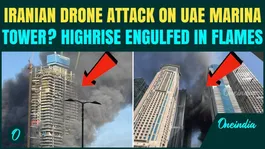 Iran BOMBS Dubai Marina Tower Again? Massive Fire SHATTERS UAE Infrastructure