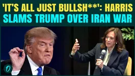 ‘Trump’s BULLSH-- Iran War’: Kamala Harris ABUSES Trump On Stage, BLASTS War With Iran