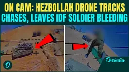 Hezbollah FPV Drone CHASES IDF Soldier, HITS Him- Israeli Soldier JUMPS in Panic But..| CHILLING VIDEO