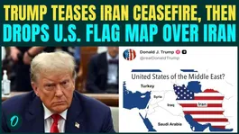 Trump’s Mysterious Middle East Map STUNS World| Iran Draped in American Flag| US-Iran War 2.0 BEGINS
