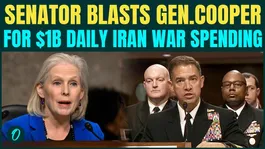 Sen Gillibrand SLAMS U.S General Cooper Over $1B/Day Iran War Cost In Ceasefire Debate