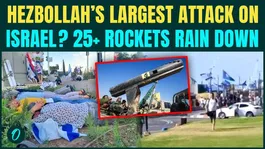 Hezbollah POUNDS Israel With 25 Rockets Within Hours | Israelis RUN FOR COVER as 130 Sirens Blaze