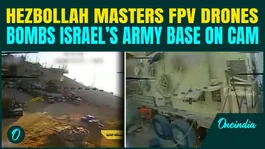 RAW Footage: Hezbollah FPV Drone BOMBS Israel’s Military Base, Merkava Tank Bursts Into Flames